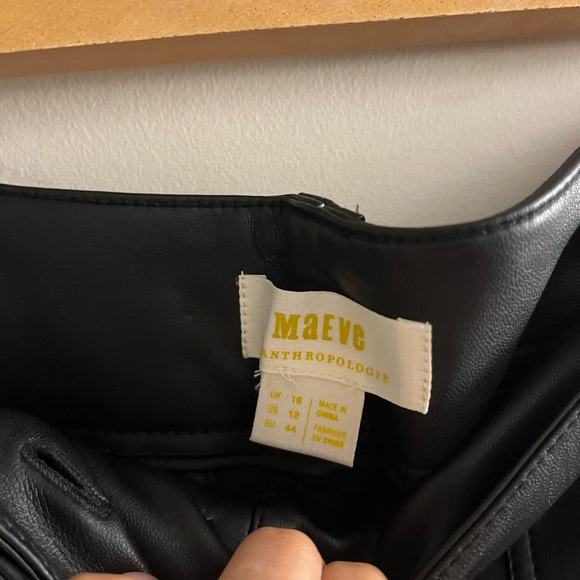 Maeve AnthropologieThe Naomi Wide-Leg Flare Pants size 12 - Picture 11 of 15